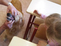 Hundebesuch in unserer Grundschule