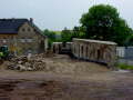 Die Mauer ist fertig...