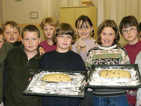 Die geformten Stollen