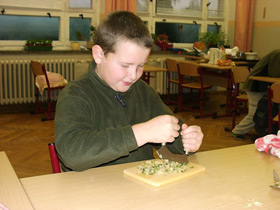 Zitronat zerkleinern